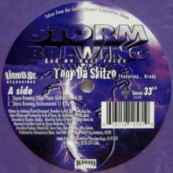 画像1: Tony Da Skitzo Featuring Brady - Storm Brewing