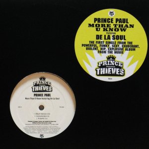 画像: PRINCE PAUL  feat. DE LA SOUL / MORE THAN U KNOW