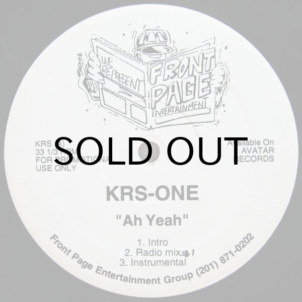 画像1: KRS-ONE / AH YEAH