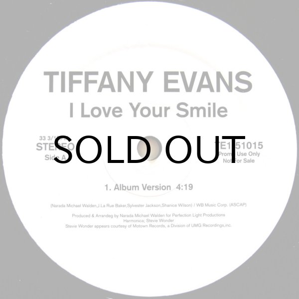 画像1: TIFFANY EVENS / I LOVE YOUR SMILE