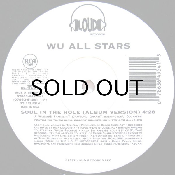 画像1: WU ALL STARS / SOUL IN THE HOLE