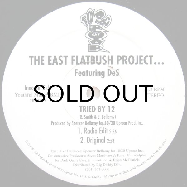 画像1: THE EAST FLATBUSH PROJECT feat. DES / TRIED BY 12