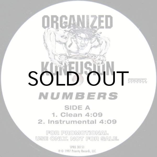 画像1: ORGANIZED KONFUSION / NUMBERS