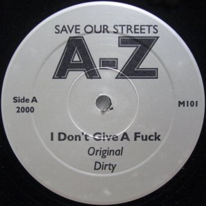 画像: A-Z ‎– Save Our Streets A-Z