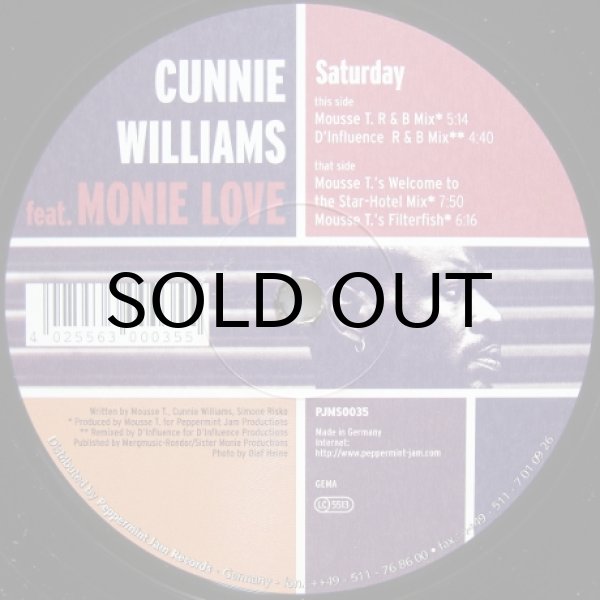 画像1: Cunnie Williams feat.  Monie Love – Saturday