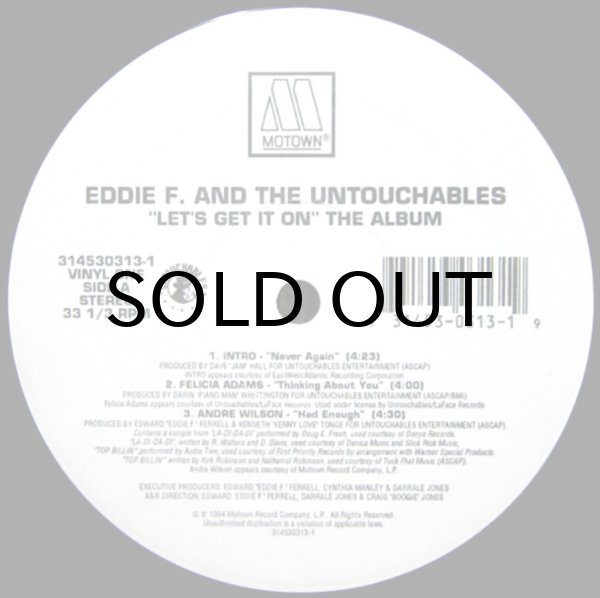 画像1: EDDIE F. AND THE UNTOUCHABLES / LET'S GET IT ON - THE ALBUM