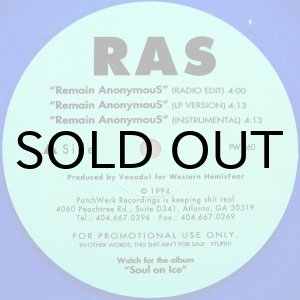 画像: RAS / REMAIN ANONYMOUS