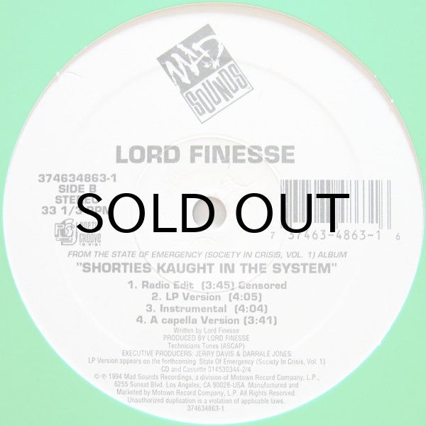 画像1: LORD FINESSE / SHORTIES KAUGHT IN THE SYSTEM