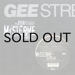 画像: MYSTERME & DJ 20/20 / PLAYTIME'S OVER