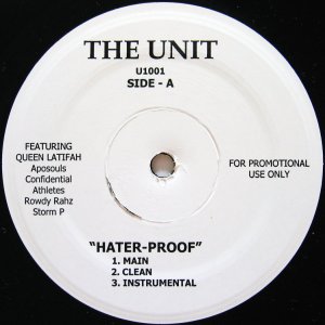 画像: THE UNIT / HATER-PROOF