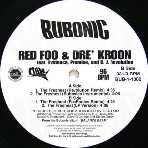 画像: RED FOO & DRE' KROON / THE FRESHEST