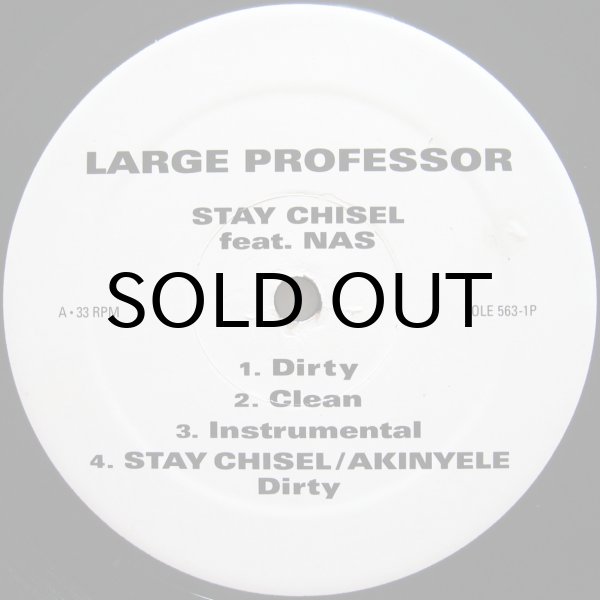 画像1: LARGE PROFESSOR / STAY CHISEL