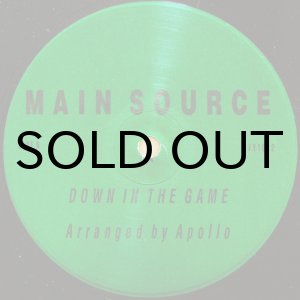 画像: MAIN SOURCE / DOWN IN THE GAME