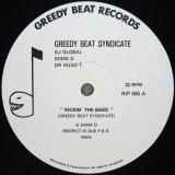 画像: GREEDY BEAT SYNDICATE / KICKIN' THE BASS