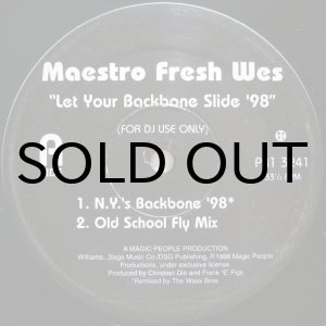 画像: MAESTRO FRESH WES / LET YOUR BACKBONE SLIDE '98