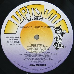 画像: HEAVY D. & THE BOYZ / BIG TYME