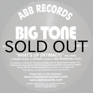 画像: BIG TONE / WHAT'S UP （INTIMACY）