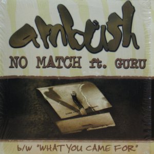 画像: AMBUSH / NO MATCH ft. GURU