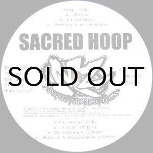 画像: SACRED HOOP / 3 SONG 12''