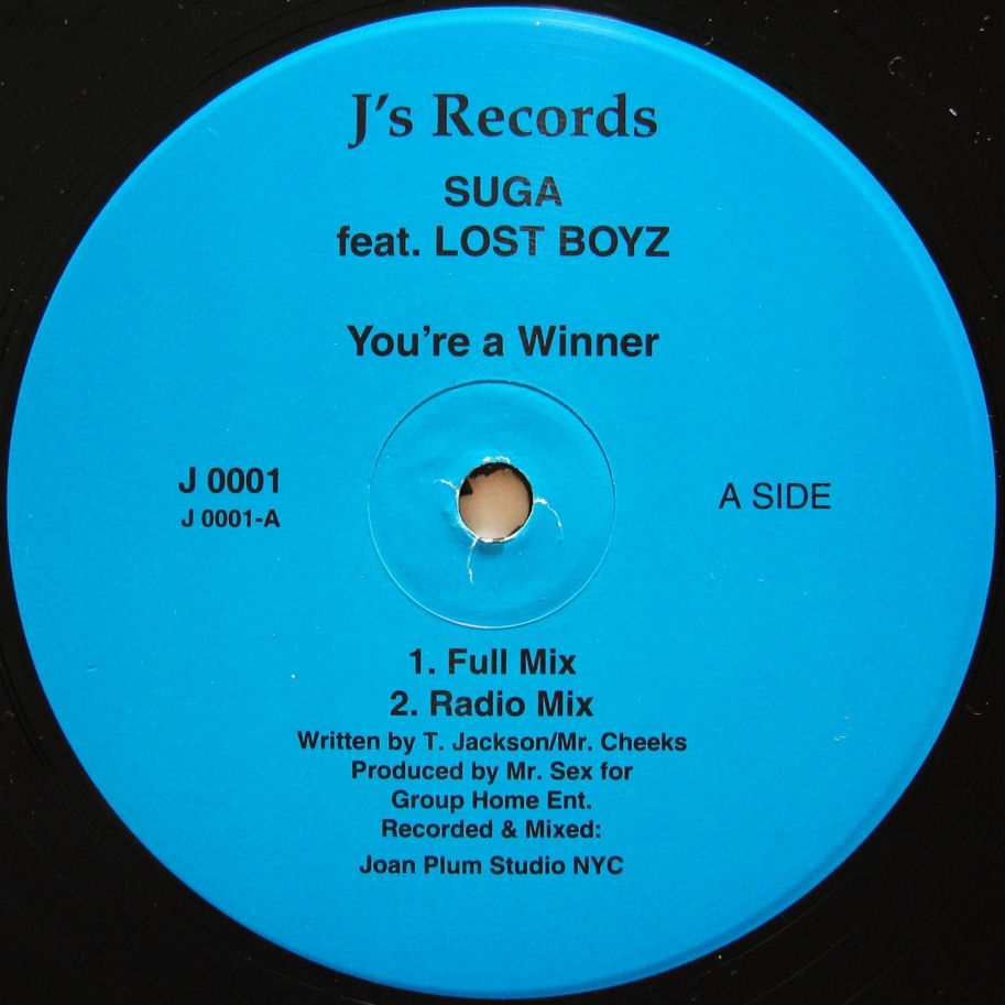 画像1: SUGA feat. LOST BOYZ / YOU'RE A WINNER