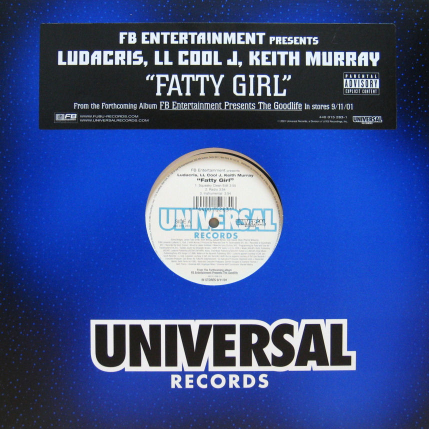 画像1: LUDACRIS, LL COOL J, KEITH MURRAY / FATTY GIRL